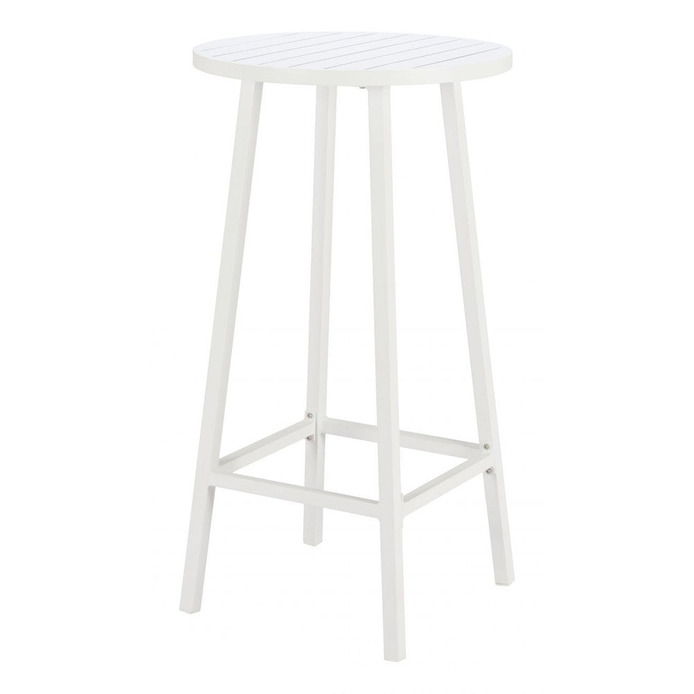 Ren Bar Table Zuo 704150 | Powder Coated Aluminum | White
