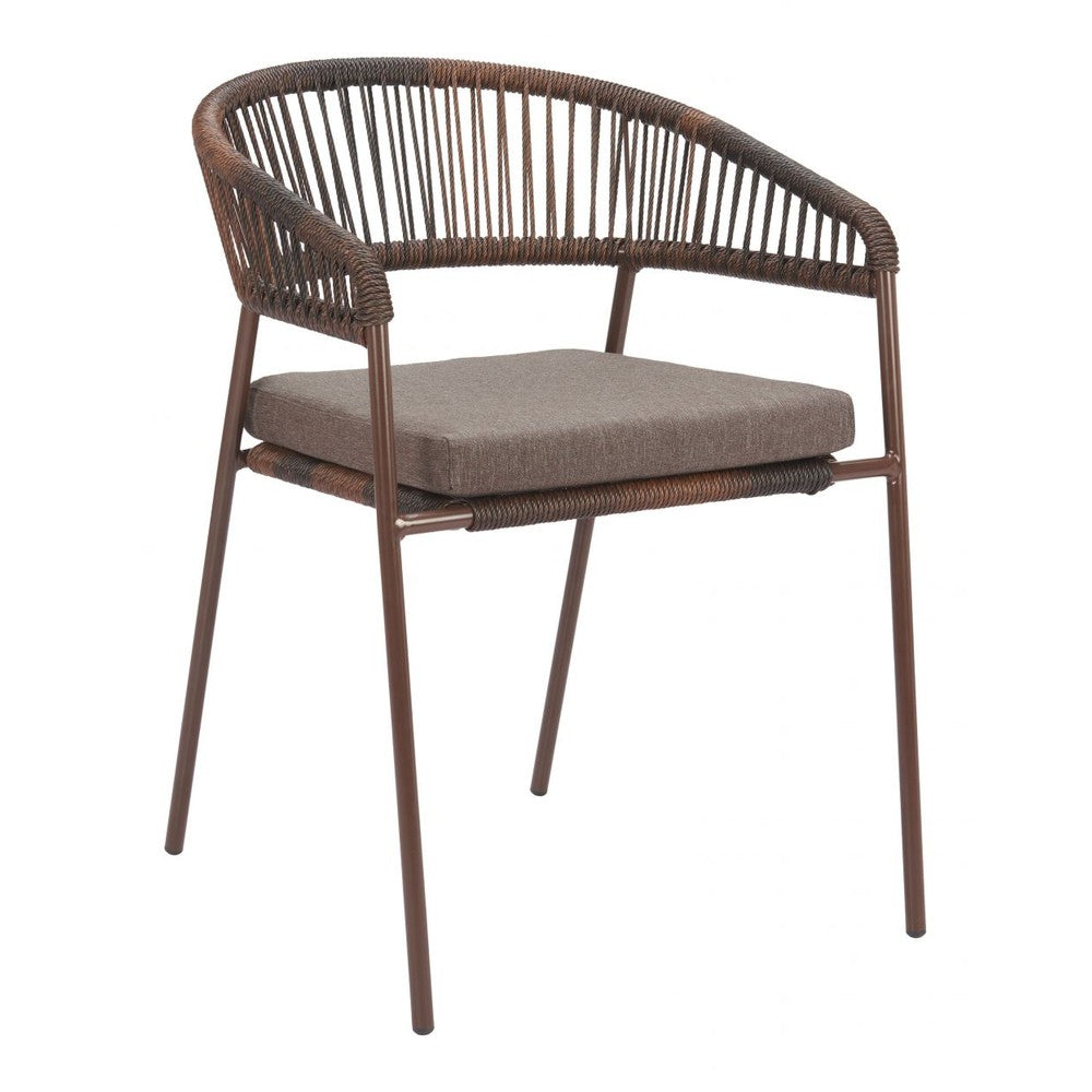 Skye Dining Chair Zuo 704163 | Brown