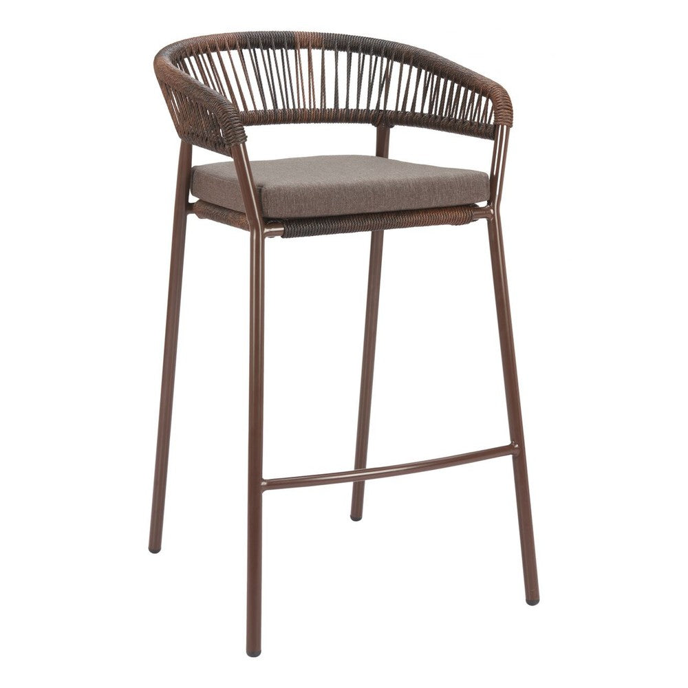 Skye Barstool Zuo 704165 | Brown