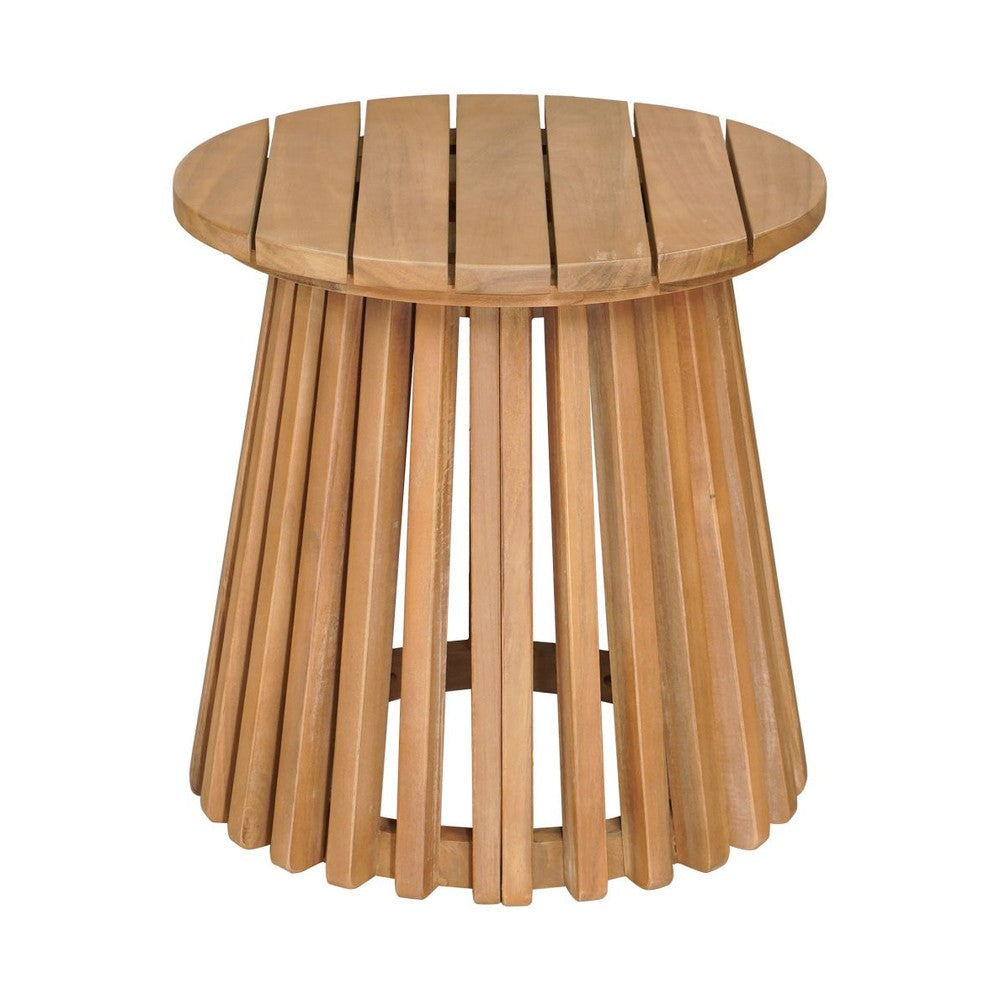 Zahara Side Table Zuo 704180 | Solid Acacia Wood | Natural