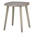 Foret Side Table Zuo 704205 | Faux Wood Aluminum | Brown