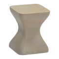 Mura Side Table Zuo 704210 | Faux Terrazzo Poly Cement | Taupe