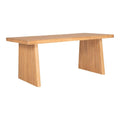 Nimone Dining Table Zuo 704241 | Solid Acacia Wood | Natural
