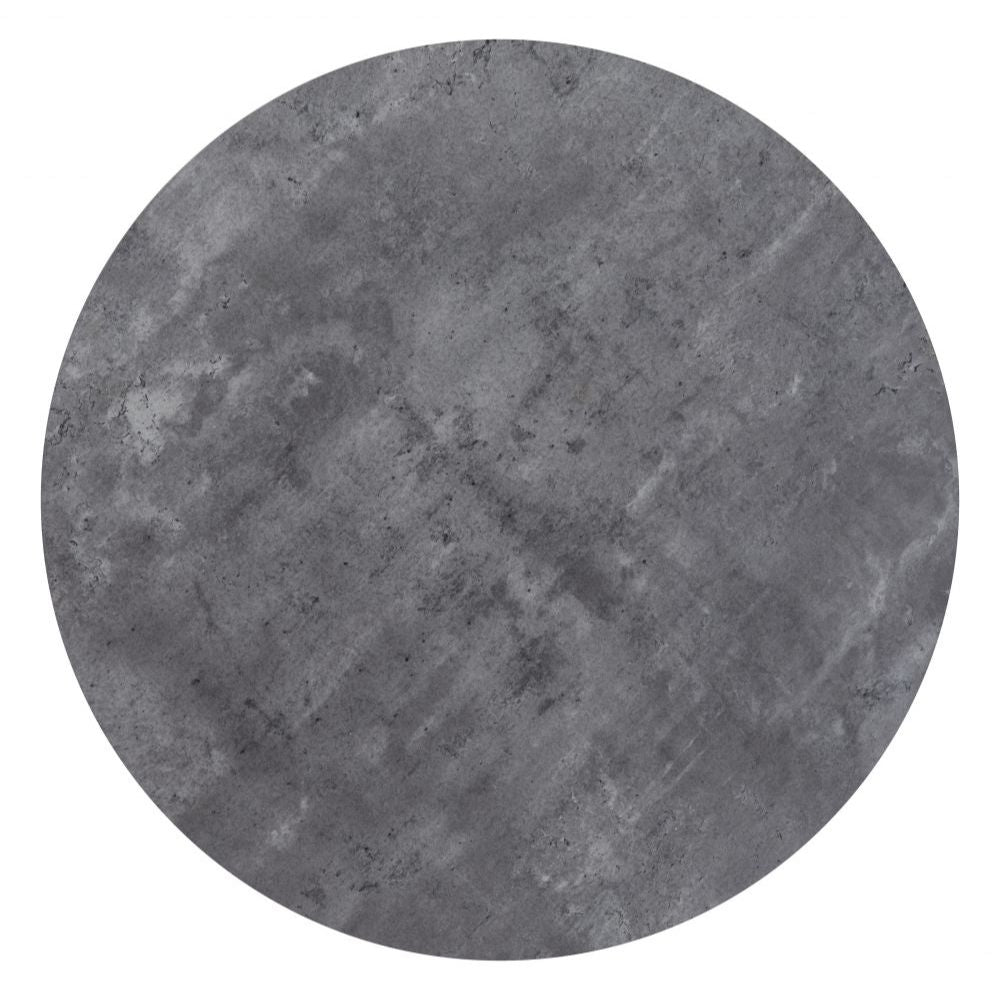 TABLE  ZUO  METZ | Bar Table | Black Gray | Faux Wood MDF | Powder Coated Steel | Inside | Kitchen Living Room Office Bar Area